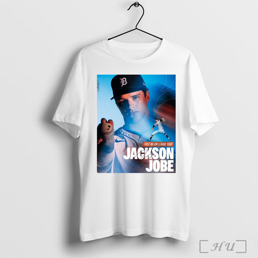 Trending Detroit Tigers Baseball First Major League Start Jackson Jobe Signature Poster T Shirt Sweatshirt