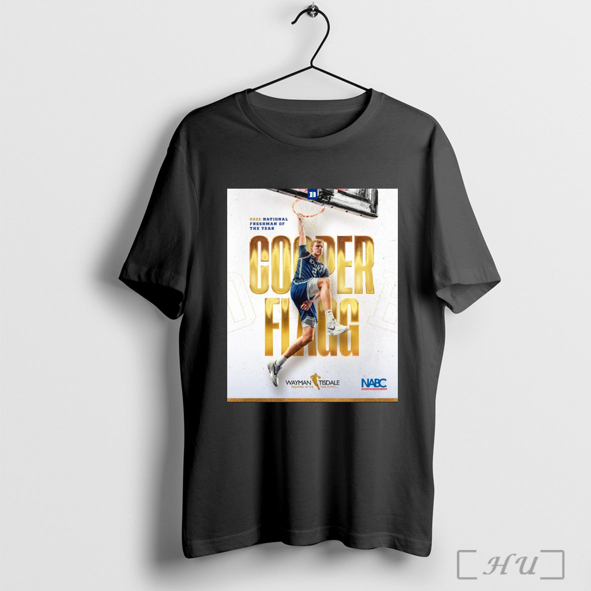 Trending Duke Blue Devils Mens Basketball Cooper Flagg 2025 National Freshman Of The Year Poster T Shirt Sweatshirt