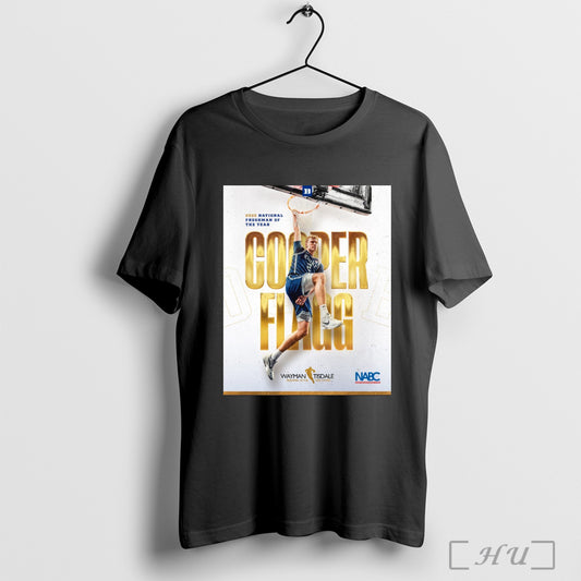 Trending Duke Blue Devils Mens Basketball Cooper Flagg 2025 National Freshman Of The Year Poster T Shirt Sweatshirt
