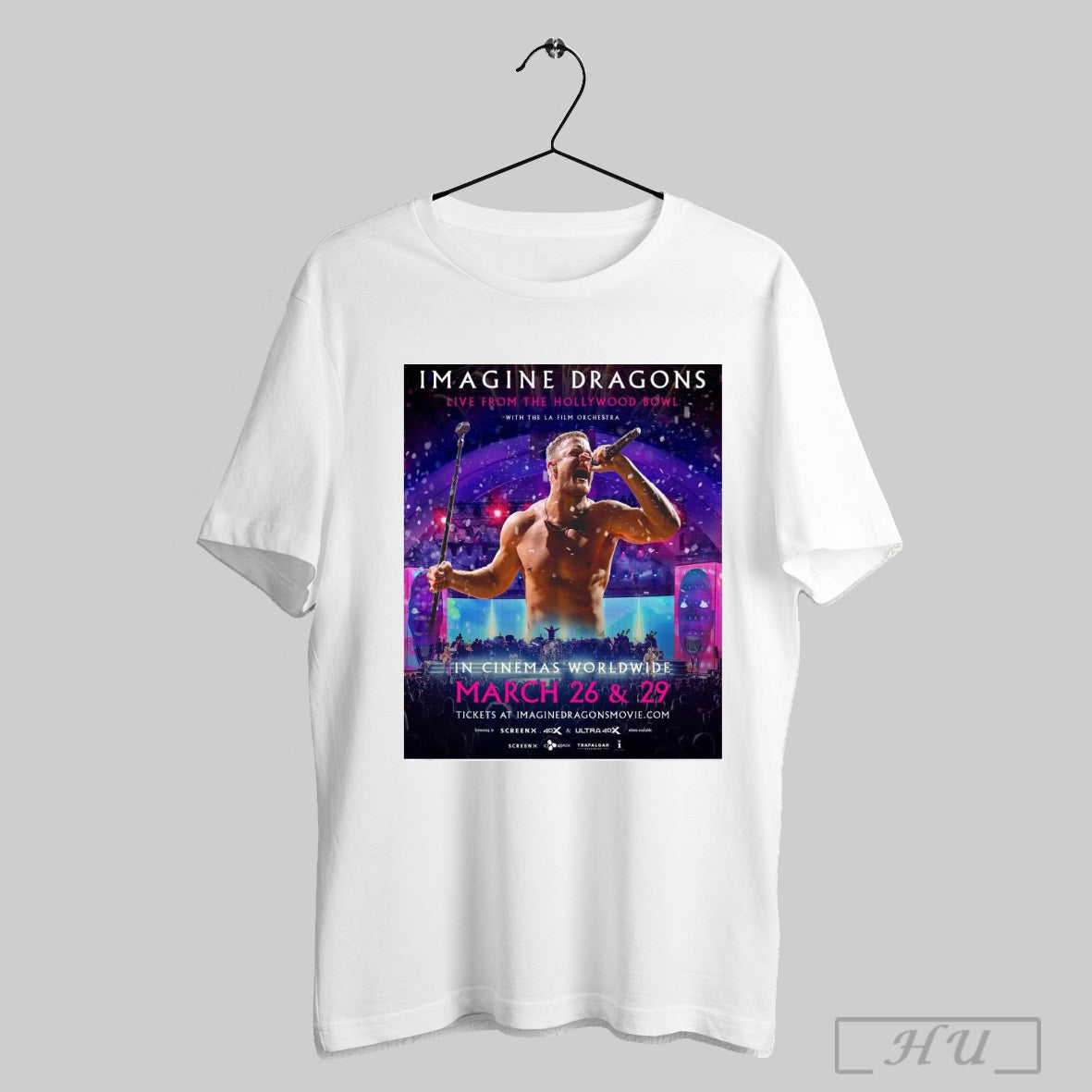 Trending Imagine Dragons Live From The Hollywood Bowl With The La Film Orchestra In Cinemas World Wide March 26 29 2025 Poster T Shirt Sweatshirt