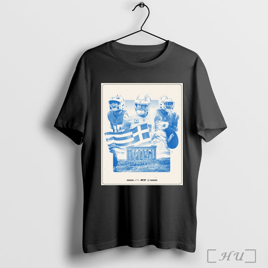 Trending Los Angeles Chargers Ladd Mcconkey Justin Herbert Derwin James Jr Awarded International Marketing Rights To Greece Poster T Shirt Sweatshirt
