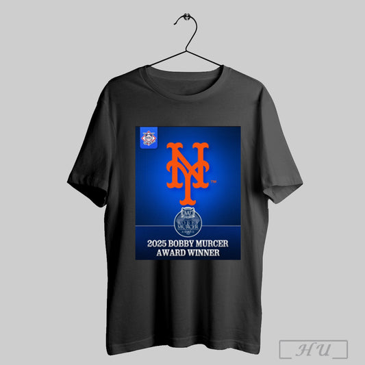 Trending Mlb New York Mets Bat Baseball Assistance Team 2025 Bobby Murcer Award Winner Poster T Shirt Sweatshirt