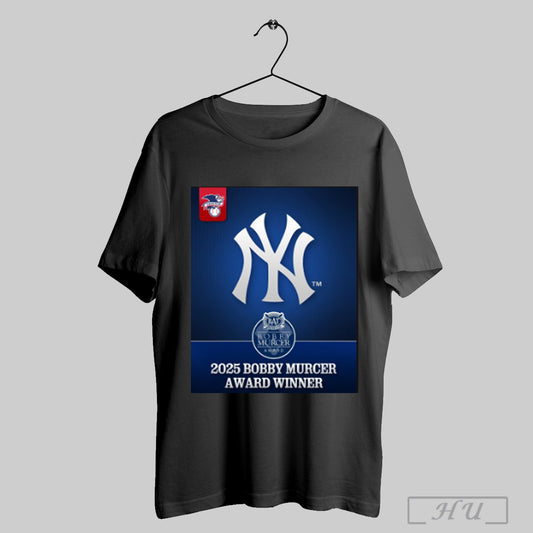 Trending Mlb New York Yankees Bat Baseball Assistance Team 2025 Bobby Murcer Award Winner Poster T Shirt Sweatshirt