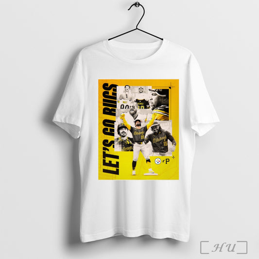 Trending Pittsburgh Steelers Good Luck Pittsburgh Pirates Paul Skenes Tj Watt Cam Heyward Lets Go Bucs Poster T Shirt Sweatshirt