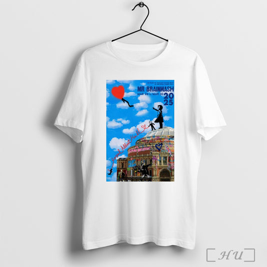 Trending Poster 25 Years Of Teenage Cancer Trust At The Royal Albert Hall Mr Brainwash Autographed Print Mar 24 30 2025 T Shirt Sweatshirt