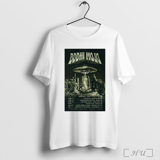 Trending Poster Bodhi Mojo Spring Tour 2025 April 12 The Ruins Hood River Or April 18 Homegrown Festival Bend Or T Shirt Sweatshirt
