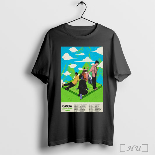 Trending Poster Cassia Everyone Outside Tour 2025 March 26th Los Angeles Usa March 29th San Francisco Usa T Shirt Sweatshirt