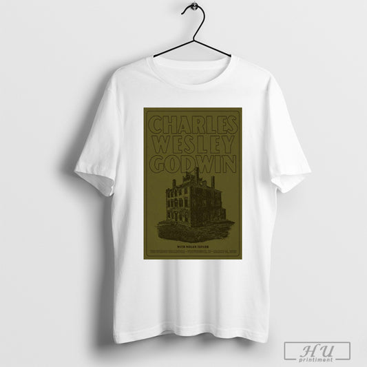 Trending Poster Charles Wesley Godwin At The Strand Ballroom In Providence Ri On March 14 2025 Concert T Shirts Sweatshirt