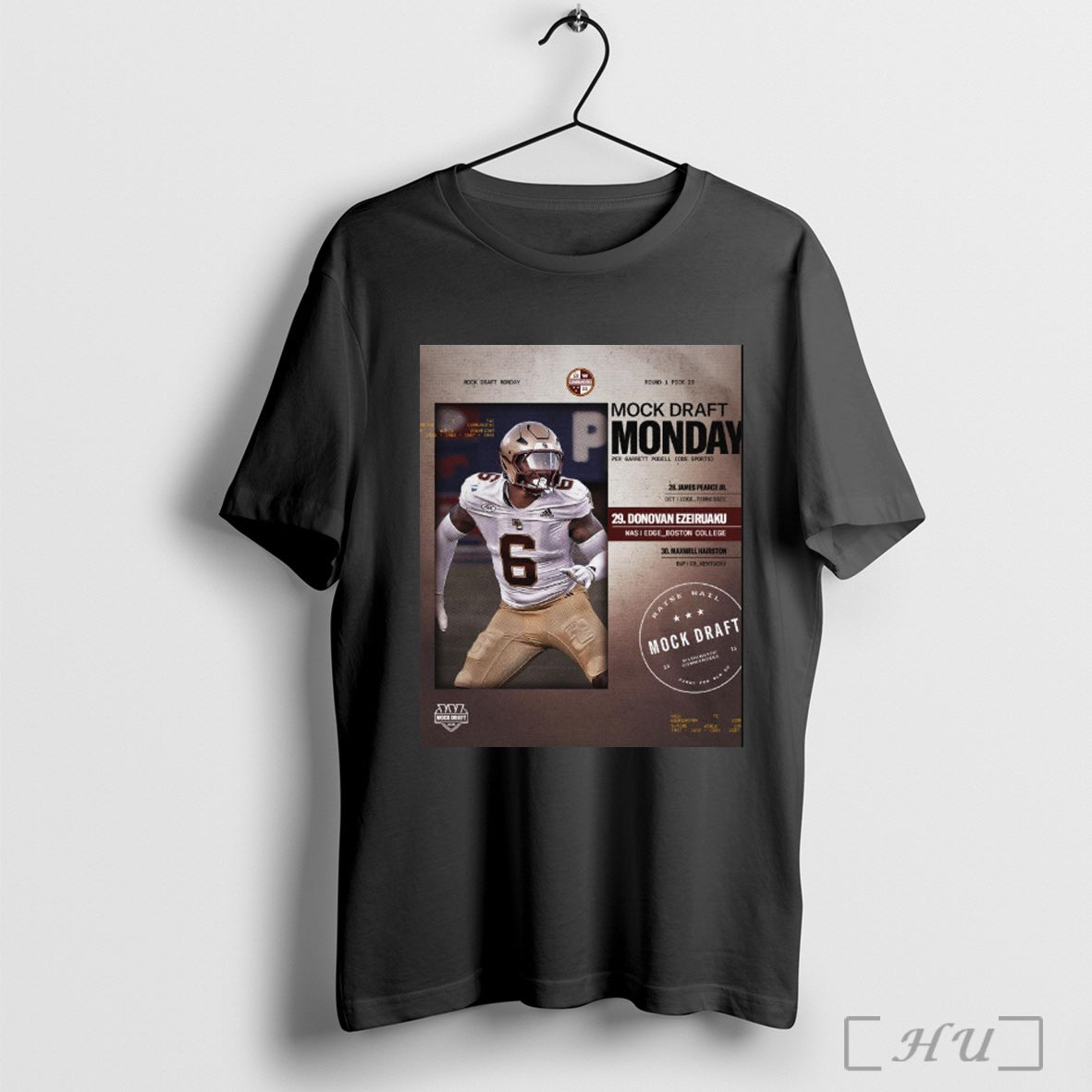 Trending Poster Donovan Ezeiruaku Washington Commanders Nfl Mock Draft Monday Raise Hail T Shirt Sweatshirt