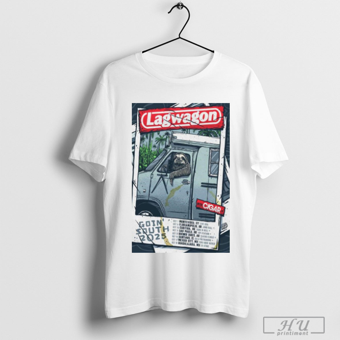 Trending Poster Lagwagon Latin America Goin South 2025 Event Oct 7 Montevideo Uy Live Era Oct 9 Florianopolis Br T Shirt Sweatshirt