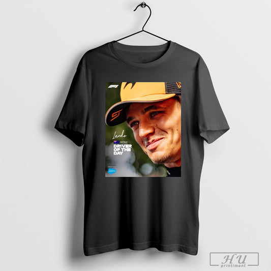 Trending Poster Lando Norris Wins The 2025 Australian Grand Prix Formula 1 Driver Of The Day Signature T Shirt Sweatshirt