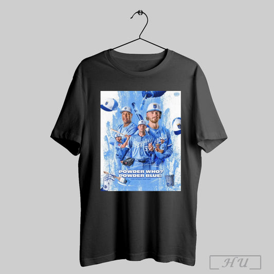 Trending Poster Mlb Kansas City Royals Baseball Powder Who Powder Blue Every Saturday Home Game T Shirt Sweatshirt