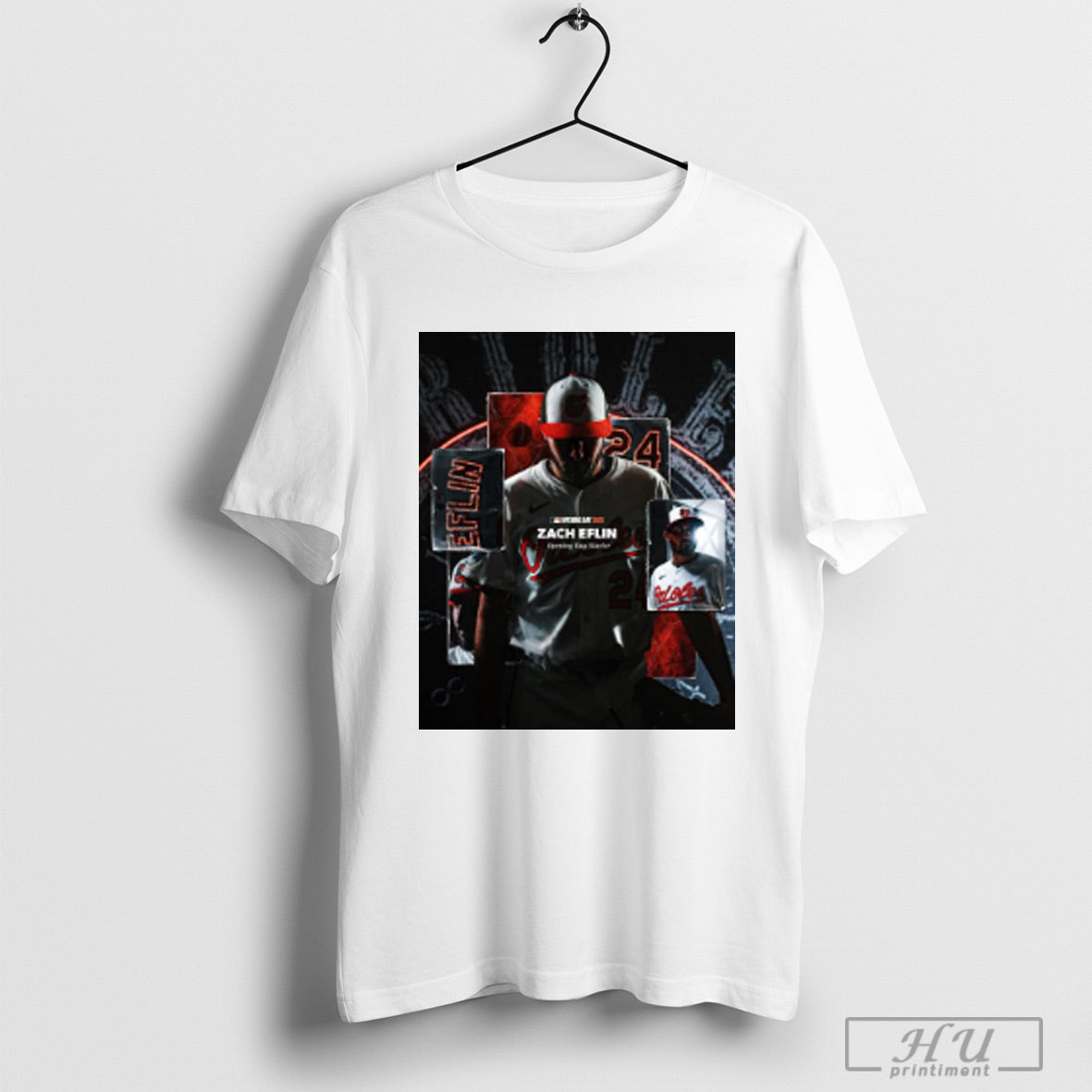Trending Poster Mlb Opening Day 2025 Zach Eflin Opening Day Starter Baltimore Orioles Baseball T Shirts Sweatshirt