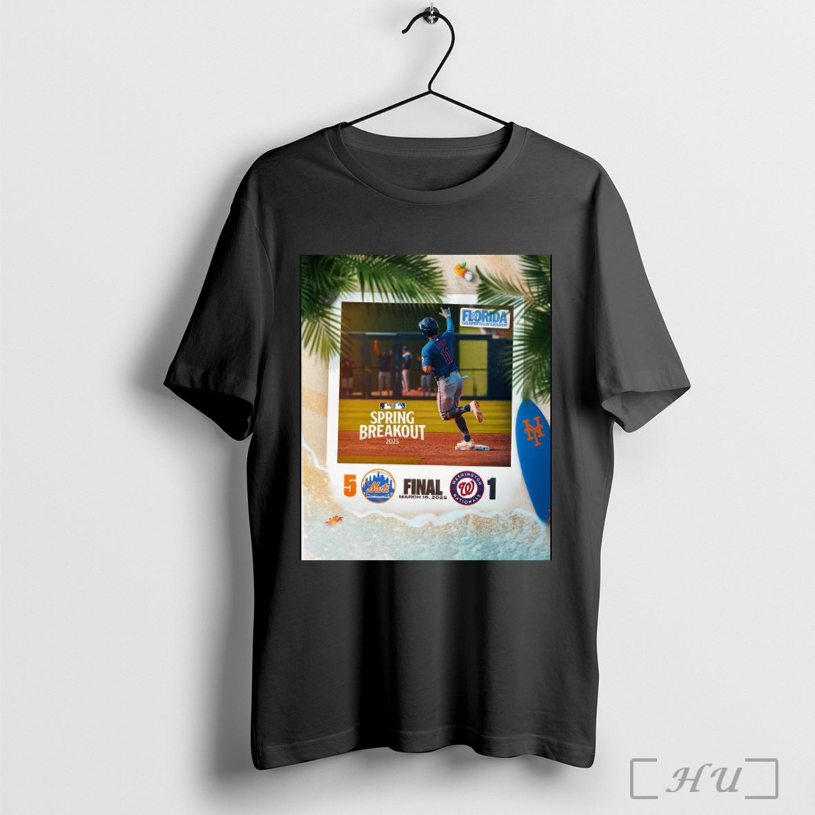 Trending Poster Mlb Spring Breakout 2025 New York Mets Baseball 5 1 Washington Nationals Final Score March 16 T Shirt Sweatshirt