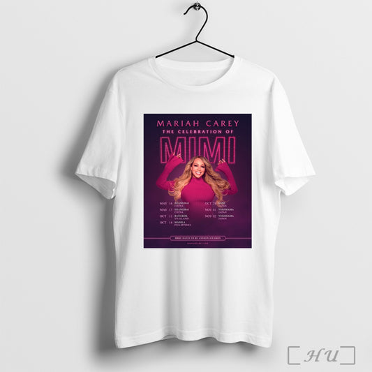Trending Poster Mariah Carey The Celebration Of Mimi May 16 17 Shanghai China October 11 2025 Bangkok Thailand T Shirt Sweatshirt