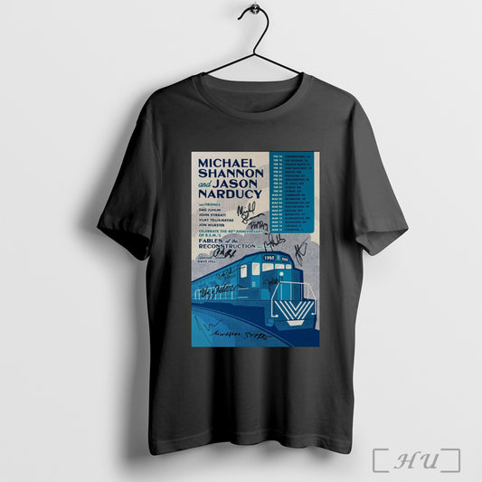 Trending Poster Michael Shannon And Jason Narducy Celebrate The 40th Anniversary Of R E M S Fables 2025 Tour Signatures T Shirt Sweatshirt