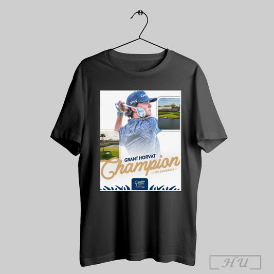 Trending Poster Pga Tour Grant Horvat Has Won The Creator Classic Tpc Sawgrass Champions A Birdie On 17 Sealed The Win T Shirt Sweatshirt
