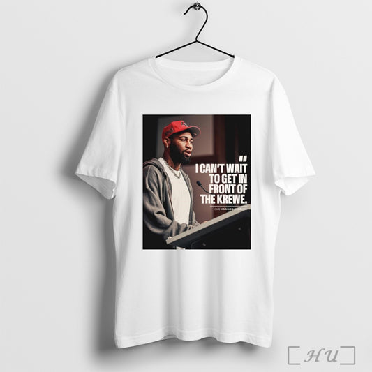 Trending Poster Tampa Bay Buccaneers I Cant Wait To Get In Front Of The Krewe Olb Haason Reddick T Shirt Sweatshirt