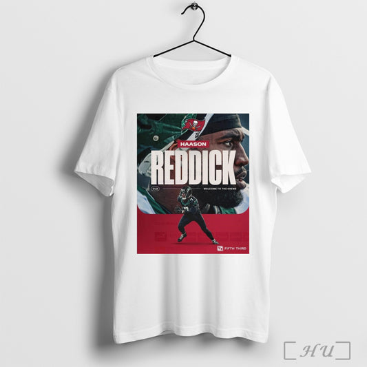 Trending Poster Tampa Bay Buccaneers Nfl Football Olb Haason Reddick Welcome To The Krewe T Shirt Sweatshirt