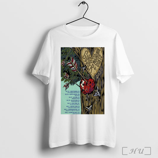 Trending Poster The Mountain Goats Guster Tour 2025 July 25 Chautauqua Ny Chautauqua Amphitheater T Shirt Sweatshirt