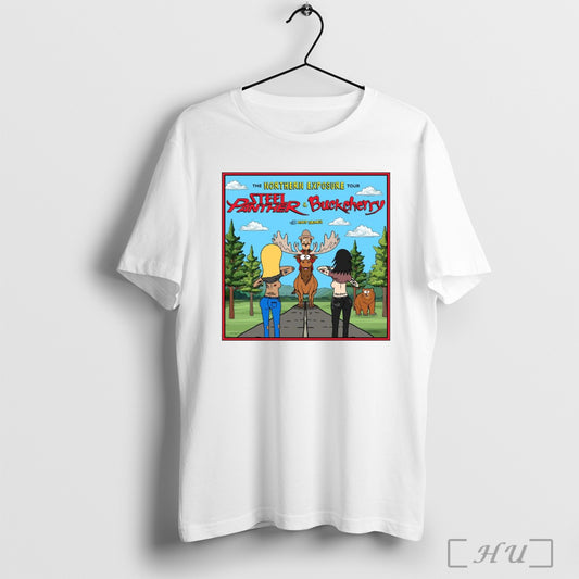 Trending Poster The Northern Exposure Tour Steel Panther And Buckcherry With Special Guest Kurt Diemer 2025 T Shirt Sweatshirt