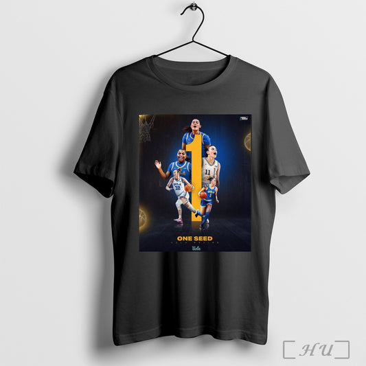 Trending Poster Ucla Bruins Womens Basketball One Seed At Region 1 In Spokane 2025 Ncaa March Madness T Shirt Sweatshirt
