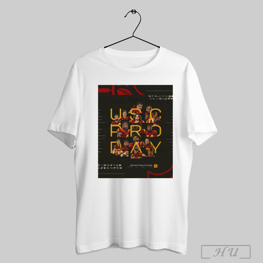 Trending Poster Usc Trojans Football Pro Day From South Central To The League Jamil Muhammad Michael Lantz Gavin Meyer T Shirt Sweatshirt