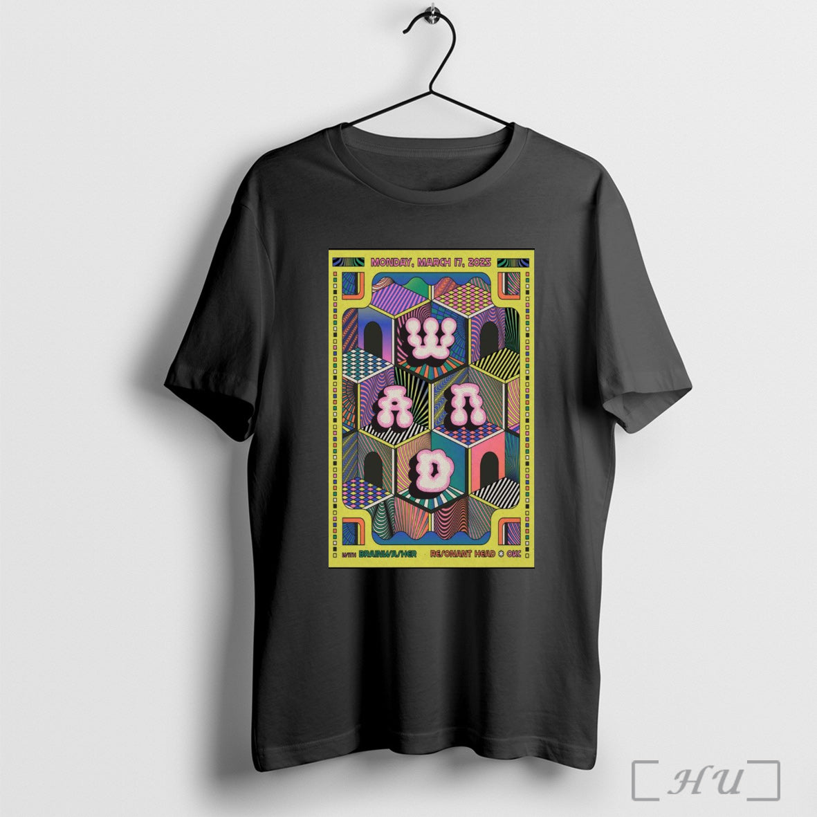 Trending Poster Wand Resonant Head Oklahoma City Ok Monday March 17 2025 Tour T Shirt Sweatshirt