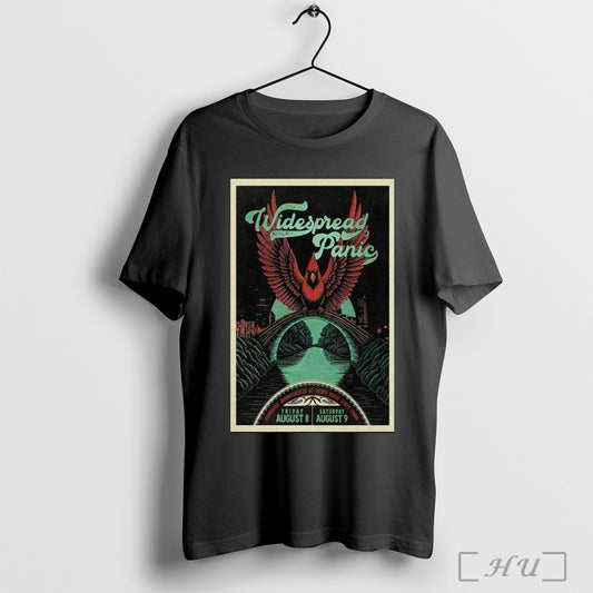 Trending Poster Widespread Panic August 8 9 2025 Everwise Amphitheater At White River State Park Indianapolis In Tour T Shirt Sweatshirt