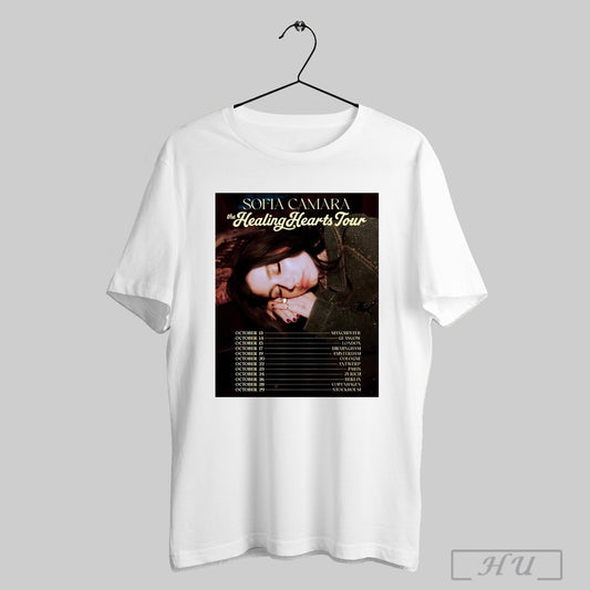 Trending Sofia Camara The Healing Hearts Tour Oct 13 29 2025 Manchester Glasgow London Poster T Shirt Sweatshirt
