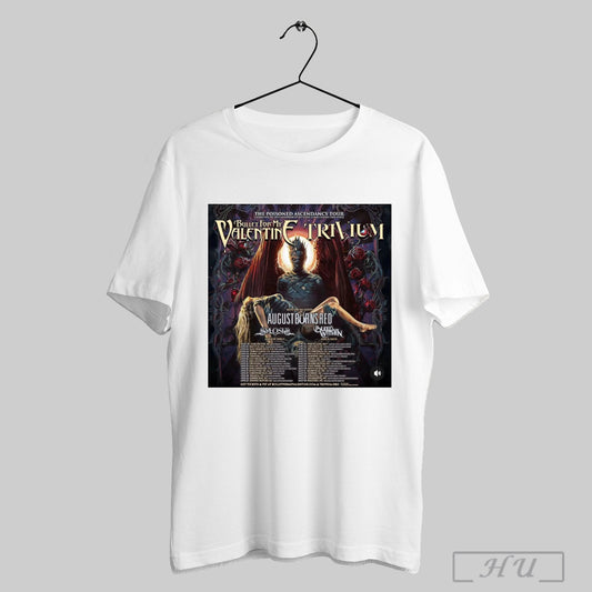 Trending The Poisoned Ascendancy Tour Bullet For My Valentine Trivium With Special Guests August Burns Red 2025 Poster T Shirt Sweatshirt
