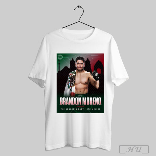 Trending Ufc Mexico 2025 Back To Back Wins For Brandon Moreno The Assassin Baby Poster T Shirt Sweatshirt