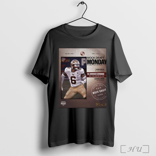 Trending Washington Commanders Football Mock Draft Monday Donovan Ezeiruaku Edge Boston College Poster T Shirt Sweatshirt