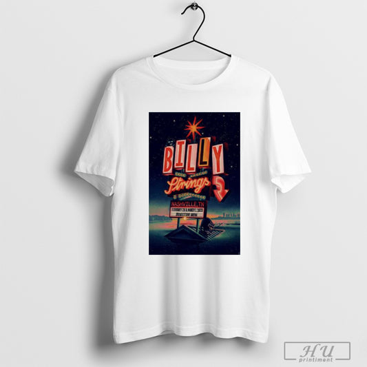 Trendy Billy Strings At Bridgestone Arena Feb 28 To Mar 1 2025 Nashville Tn Tour Poster T Shirt