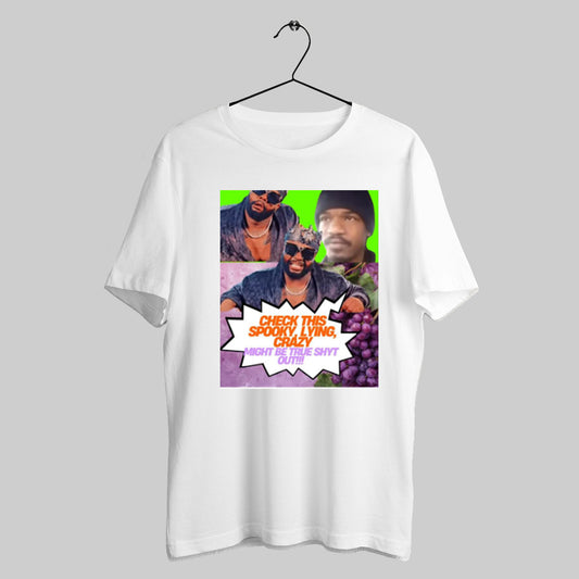 Trendy Check This Spooky Lying Crazy Might Be True Shyt Out Nino Brown Young Tommie Poster T Shirts