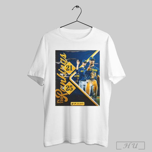Trendy Checking In On The Polls In Tthe Ranking Wvu Baseball 21 Ncbwa All America Team 25 Poster T Shirt Sweatshirt