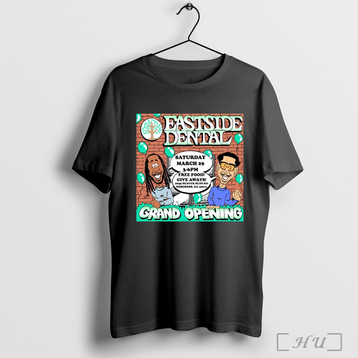 Trendy Eastside Dental Grand Opening Saturday March 29 2025 Beaver Ruin Rd Norcross Ga Poster T Shirt Sweatshirt