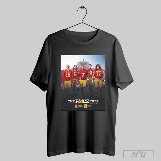 Trendy House Of Victory Usc Football The Place To Be Time To Win Together Will Win The Era 2025 Poster T Shirt Sweatshirt