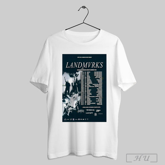 Trendy Landmvrks Festivals And Shows Europe Summer Tour May 24 2025 Uk Hatfield Slam Dunk Festival Poster T Shirt Sweatshirt