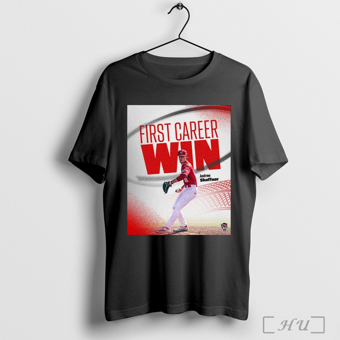Trendy Nc State Wolfpack Baseball First Career Win Andrew Shaffner More To Come Poster T Shirt