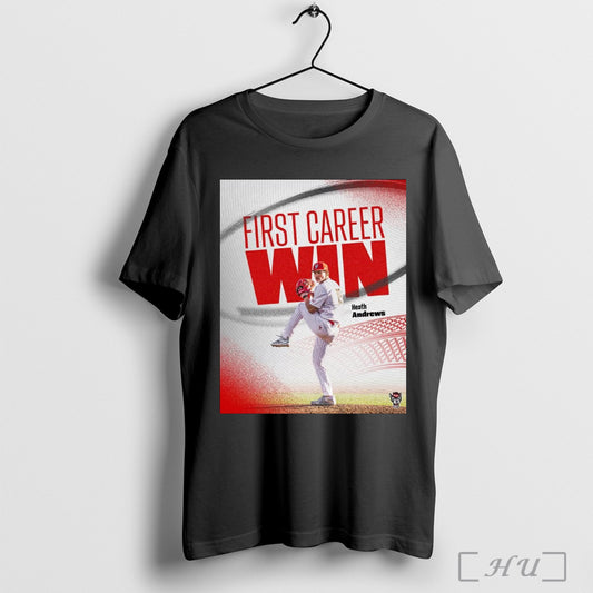Trendy Nc State Wolfpack Baseball First Career Win Heath Andrews More To Come Poster T Shirt