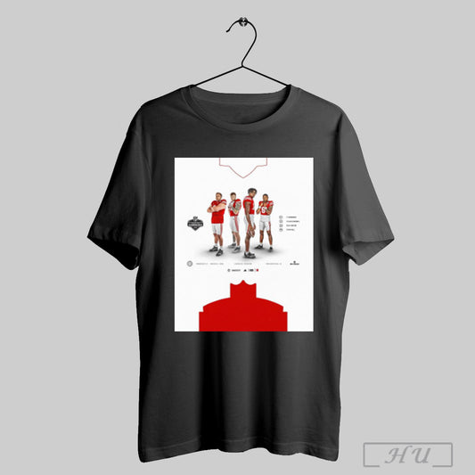 Trendy Nebraska Cornhuskers Football 2025 Nfl Scouting Combine Ty Robinson Thomas Fidone Ii Isaiah Neyor Tommi Hill Today Poster T Shirt