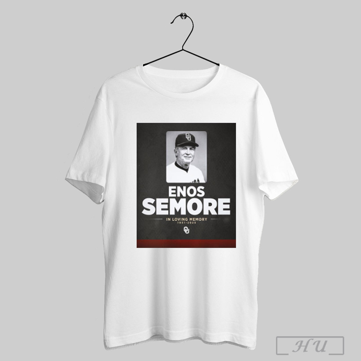 Trendy Oklahoma Sooners Baseball Enos Semore Winningest Coach In Loving Memory 1931 2025 Poster T Shirts