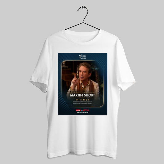 Trendy Only Murders In The Building Martin Short Winner Outstanding Performance By A Male Actor In A Comedy Series Poster T Shirts
