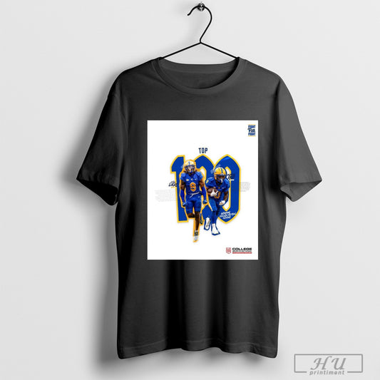 Trendy Pitt Panthers Football Kyle Louis And Desmond Reid Top 100 Returning College Football Players 2025 Poster T Shirts