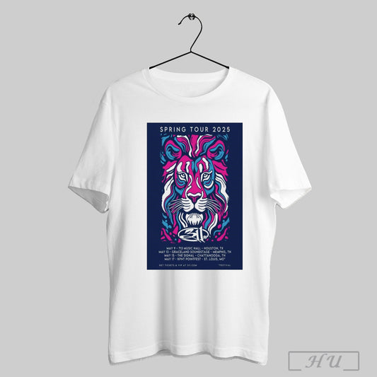 Trendy Poster 311 Spring Tour May 2025 May 9 713 Music Hall Houston Tx May 13 Graceland Soundstage Memphis Tn T Shirts