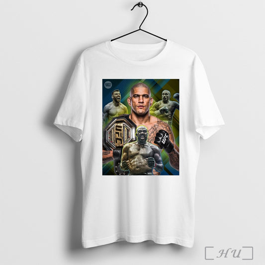 Trendy Poster Alex Pereira Eye Fights With Dricus Du Plessis Jon Jones Or A Boxing Match With Oleksandr Usyk T Shirt Sweatshirt