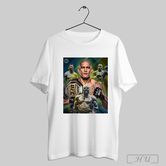 Trendy Poster Alex Pereira Said Hes Eyeing Fights With Plessis Jon Jones A Boxing Match With Oleksandr Usyk T Shirt Sweatshirt