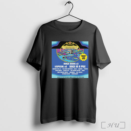 Trendy Poster Beanstalk Music Festival Magic Beans Lespecial Dogs In A Pile August 7 9 2025 Squeaky Feet The Other Brothers T Shirt Sweatshirt