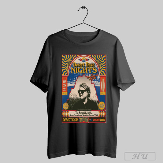 Trendy Poster Desert Daze Nights Mar 28 2025 Gold Diggers Bar Los Angeles Ca Dreamland T Shirt Sweatshirt
